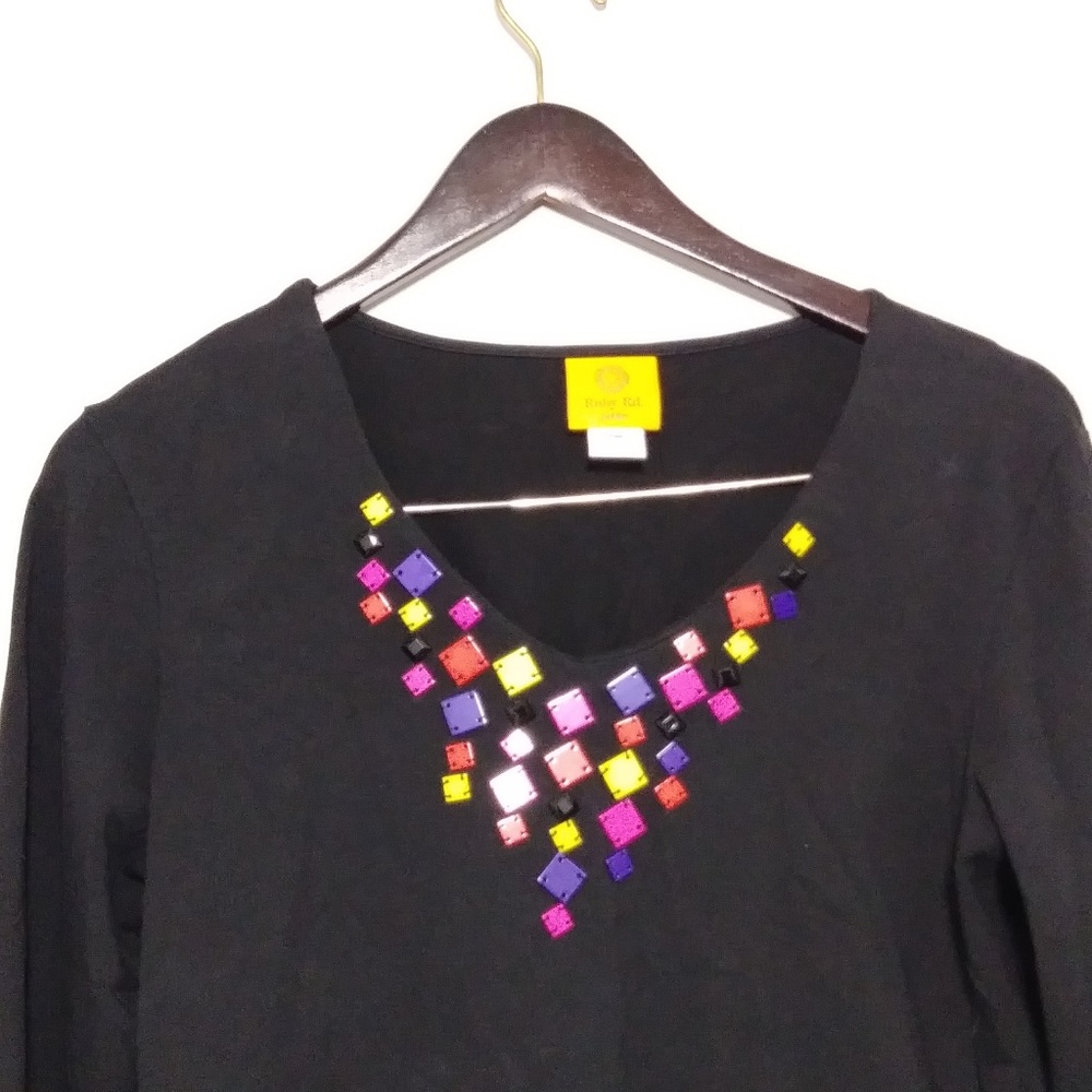Ruby Rd printed top - Picture 2 of 3
